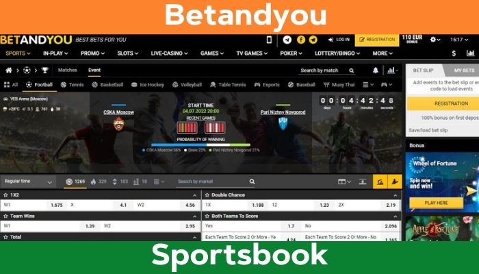 Betandyou Sports betting platform overview