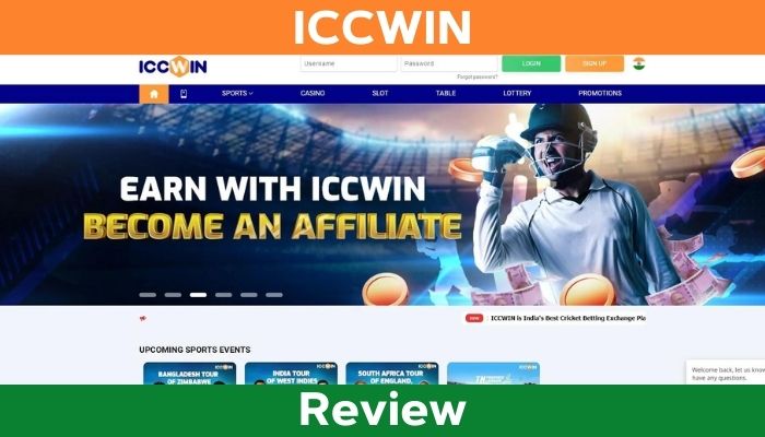 ICCWIN gambling website in India overview